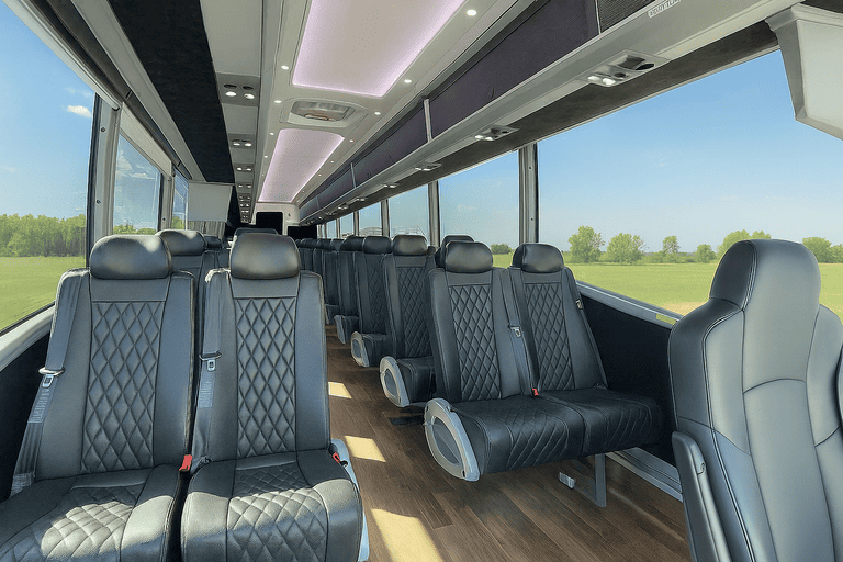 coach bus in Idaho Falls