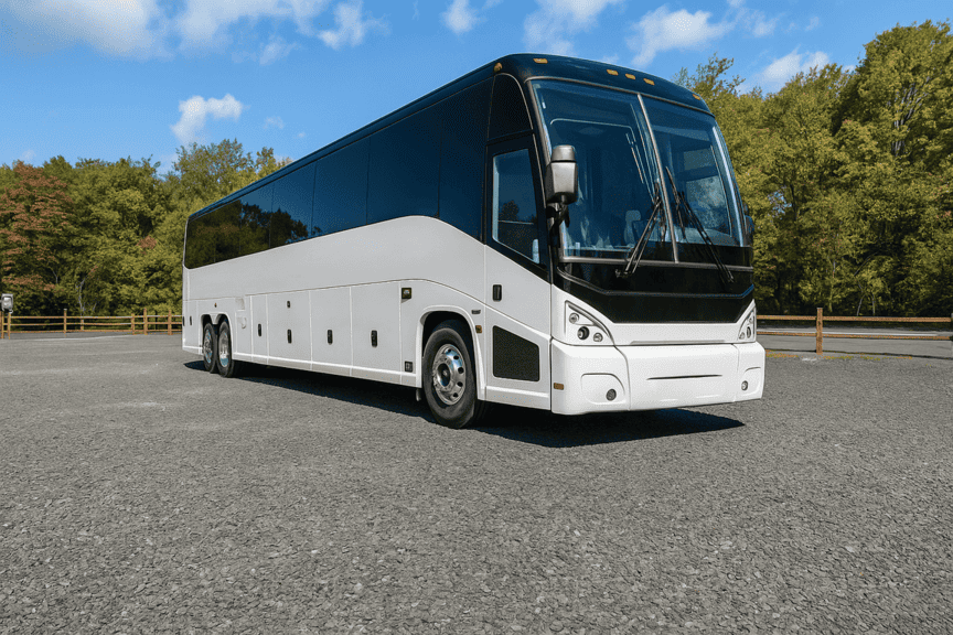 picture of Charter Bus Rental Idaho Falls coach bus